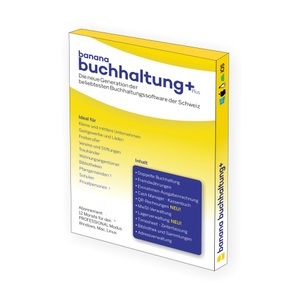 BANANA SOFT, PC/Mac - Banana Buchhaltung Plus (1 Gerät/1 Jahr) /D, banana Banana Buchhaltung Plus [PC/Mac/Linux] (D) Office Software (Box)