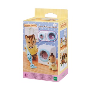 EPOCH Traumwiesen, Waschmaschine & Staubsauger, Konstruktionsspielzeug, Sylvanian Families Sylvanian Families Waschmaschine & Staubsauger