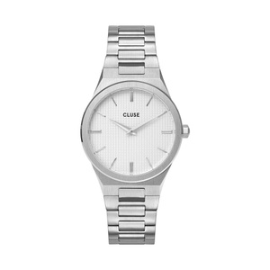 Cluse, Cluse Vigoureux 33 H-Link, Silver, Snow White/Silver CW0101210003, Cluse CW0101210003 Vigoureux 33