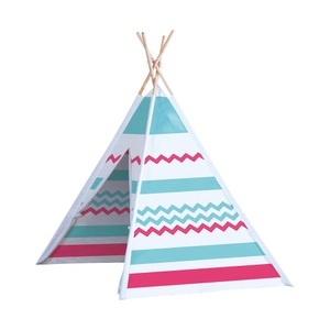 John, John Original Tipi aus Holz, natur - bunt, 