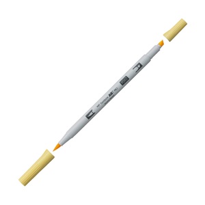 Tombow, Tombow Pinselstift Pinselstift, Tombow Dual Brush Pen ABT PRO, pale yellow, ABTP-062