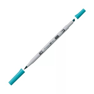 Tombow, Tombow Pinselstift Pinselstift, Tombow Dual Brush Pen ABT PRO, bright blue, ABTP-403
