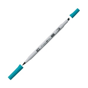 Tombow, Tombow Pinselstift Pinselstift, Tombow Dual Brush Pen ABT PRO, tiki teal, ABTP-407