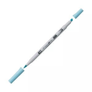 Tombow, Tombow Pinselstift Pinselstift, Tombow Dual Brush Pen ABT PRO, sky blue, ABTP-451