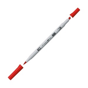 Tombow, Tombow Pinselstift Pinselstift, Tombow Dual Brush Pen ABT PRO, carmine, ABTP-845