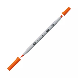 Tombow, Tombow Pinselstift Pinselstift, Tombow Dual Brush Pen ABT PRO, scarlet, ABTP-925