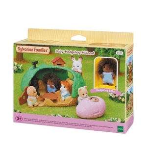 EPOCH Traumwiesen, Baby Igelhöhle, Konstruktionsspielzeug, Sylvanian Families - Baby Hedgehog Hideout, Multicolor