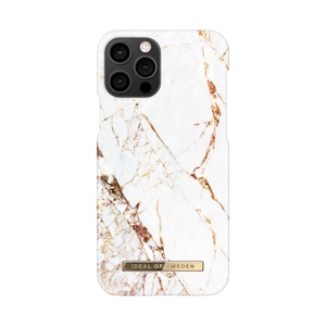 Apple, iDeal of Sweden - iPhone 12 / iPhone 12 Pro Hardcase Hülle - Carrara Gold, 