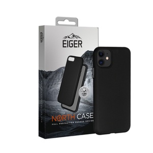 Apple, Eiger - iPhone 12 / iPhone 12 Pro North Case Premium Hybrid Schutzhülle - Schwarz, EIGER - North Rugged (iPhone 12/ Pro), Hardcase, Black