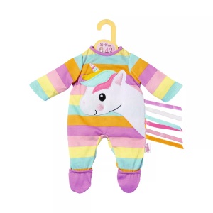 Zapf, Zapf Creation Dolly Moda Einhorn Strampler, 43cm - bunt, Dolly Moda Strampler Einhorn 43