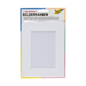 folia, Folia Bilderrahmen aus Pappe Bilderrahmen aus Pappe, Folia - Bilderrahmen aus Pappe, 16 x 21 cm, Multicolor