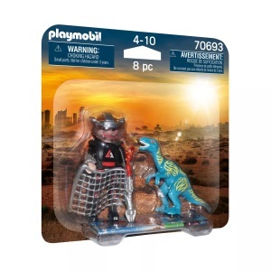PLAYMOBIL, Playmobil® DuoPack Jagd auf Velociraptor 70693, Playmobil - 70693 DuoPack Surprise, Multicolor