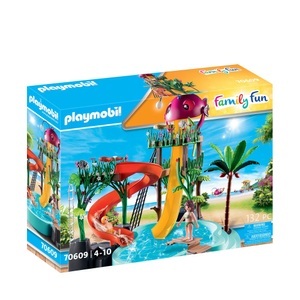 PLAYMOBIL, Playmobil® Family Fun Aqua Park mit Rutschen 70609, playmobil® Family Fun Aqua Park mit Rutschen 70609