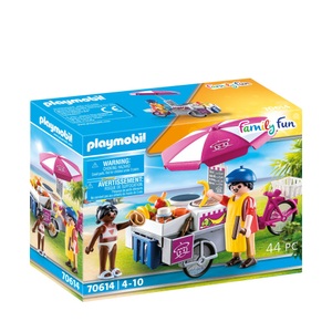 PLAYMOBIL, Playmobil® Family Fun Mobiler Crêpes-Verkauf 70614, Playmobil® Konstruktions-Spielset »Mobiler Crêpes-Verkauf (70614), Family Fun«, (44 St.), Made in Europe
