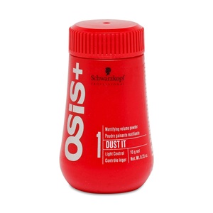 Schwarzkopf, Schwarzkopf Osis+ Dust It Mattifying Powder (Light Control) 10g/0.33oz, Schwarzkopf Professional Osis Dust it Mattifying Volume Powder - 10g