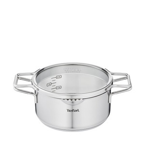 Tefal, Tefal Kochtopf Nordica, Tefal - Kochtopf, 20CM/2.9L, Chrom