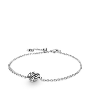 Pandora, Pandora Mickey Mouse Heart Clasp Bracelet Damen, Pandora Heart Family Tree Armschmuck Damen
