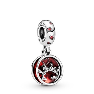 Pandora, PANDORA Charm Damen Silber ONE SIZE, Pandora Love and Kisses Charm Damen