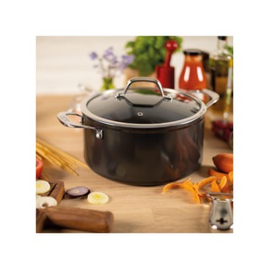 Kuhn Rikon, Kuhn Rikon Easy Pro Kochtopf 20 cm - 3.0 l - BOX, Kuhn Rikon - Kochtopf, 20CM/3L, Black
