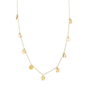 Zag Bijoux, ZAG Bijoux Halskette Damen Goldfarben 43cm, ZAG Bijoux - Halskette, 43cm, Goldfarben