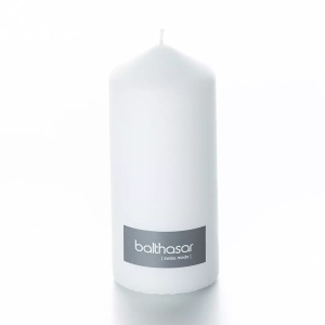 undefined, Zylinderkerze, Balthasar - Zylinderkerze, 70X160MM, Weiss