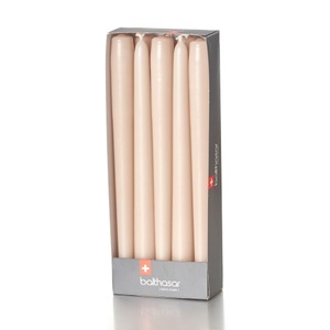 undefined, ETOILEKERZE 10 ST TAUPE, Balthasar - Etoilekerzen, 22x240mm, Taupe