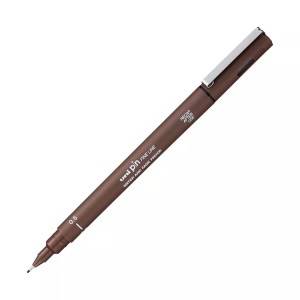 UNI, Uni Fineliner 0.5 mm, Sepia, Effekte, uni-ball Fineliner Pin, 0.5mm, sepia, PIN05-200(S) Sepia