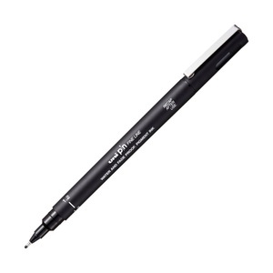 uni-ball, uni-ball Fineliner Fineliner, uni-ball Fineliner Pin, 1.2mm, schwarz, PIN12-200(S) BLACK