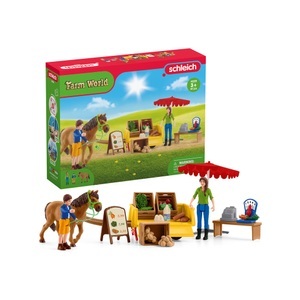 Schleich, Schleich 42528 - Farm World, Mobiler Farm Stand, Spielset, schleich® 42528 Farm World ? Mobiler Farm Stand