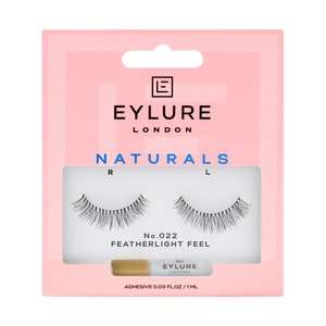 Eylure, EYLURE Künstliche Wimpern Naturals 022 Damen Schwarz, Eylure Eylure Naturals - 22 kuenstliche_wimpern 1.0 pieces
