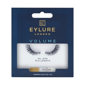 Eylure, Eylure Accents 3/4 Lashes - No. 005-Black, EYLURE - Künstliche Wimpern Volume 005, Volume, Black