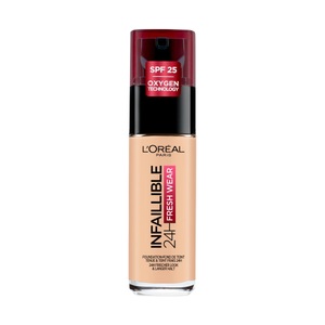 L´Oréal Paris, L'OREAL PARIS Infaillible 24h Fresh Wear Damen Rose Sand, L'Oréal Paris Infaillible 24H Fresh Wear Make-up 180 Rose Sand