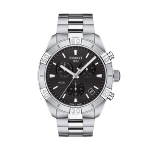Tissot, Tissot Analoguhr Damen Silber 44mm, Tissot T-Classic Herren