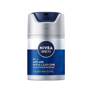 Nivea, Anti-age Hyaluron Feuchtigkeitscreme Unisex 50ml, Nivea Men Anti-Age Hyaluron Feuchtigskeitscreme