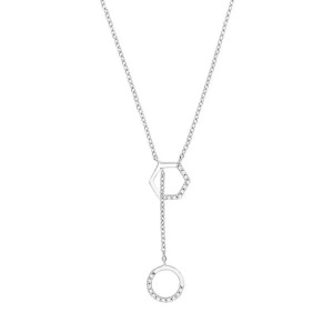 S. Oliver, Halskette Damen Silber 45cm, s. Oliver - Halskette, 45cm, Silber