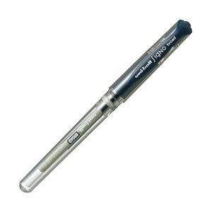 UNI, Uni Roller UNIBALL SIGNO Broad 1 mm, uni-ball Signo Broad, 1mm, blau-schwarz, UM153BLUEBLA