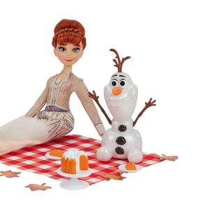 Hasbro, Hasbro Disney Frozen - Anna und Olafs Herbstpicknick Multicolor, 