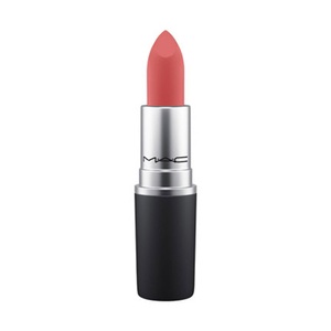 MAC Cosmetics, Mac Cosmetics - Powder Kiss Lipstick - Sheer Outrage, Mac Cosmetics - Powder Kiss Lipstick - Sheer Outrage