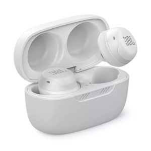JBL, JBL Live Free NC+ Bluetooth® HiFi In Ear Kopfhörer In Ear Noise Cancelling, Headset Weiß, Kopfhörer Live Weiss
