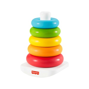 Mattel, Mattel GRF09 Fisher-Price Eco Farbring Pyramide, Fisher-Price® Stapelspielzeug »Eco Farbring Pyramide«