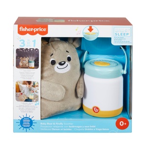 undefined, Fisher-Price Bärchenbaby mit Glühwürmchen-Nachtlicht, Fisher-Price® LED Nachtlicht »Bärchenbaby«