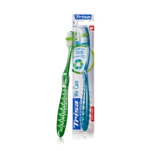 TRISA, Trisa We Care Zahnbürste soft Uno (1 Stück), Trisa We Care Zahnbürste Soft (1 Stk)