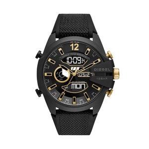 Diesel, Diesel Analoguhr Herren Schwarz 51mm, Diesel MEGA CHIEF ANA-DIGI Uhren