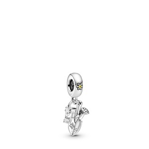 Pandora, PANDORA Charm Damen Silber ONE SIZE, Pandora Watering Can & Trowel Anhänger Damen