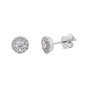 Sergio Ferris, Ohrringe Damen Weissgold ONE SIZE, Sergio Ferris - Ohrringe, One Size, Weissgold