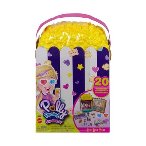 Mattel, Mattel GVC96 Polly Pocket Un-Box-It Spielset, 