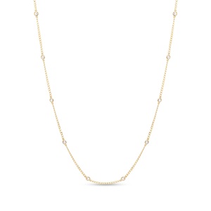 L' Atelier Gold 18 Karat by Manor, L' Atelier Gold 18 Karat by Manor Halskette Damen Gelbgold 42, 