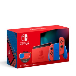 Nintendo, Switch - Mario Red & Blue Edition - Spielekonsole - Rot/Blau, Kons. Switch Mario Red&Blue Edi