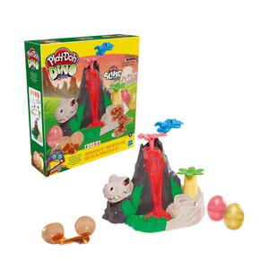Hasbro, Hasbro F1500RC0 - Play-Doh Dino Crew Lava Bones Island, Knetset, Play-Doh Dino Insel Spielset