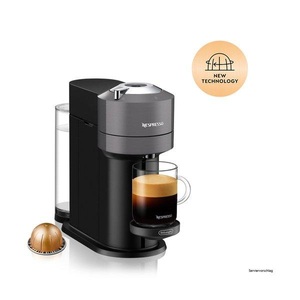 De Longhi, DE-LONGHI Vertuo Next ENV120.GY - Kapselmaschine (Dunkelgrau), De Longhi Nespresso Vertuo Next, Dark Grey Nespressomaschine ? Dunkelgrau